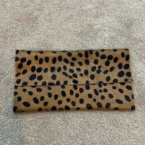 Calf hair clutch